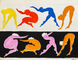 AFFICHES ORIGINALES - Publicité - Maquette Originale, Chantelle, La Gaine qui ne remonte pas – Bernard Villemot – [1960]