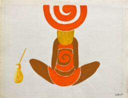 AFFICHES ORIGINALES - Publicité - Maquette Originale, Orangina, Femme Blonde de Dos – Bernard Villemot – [1970]