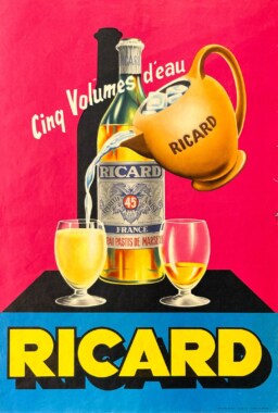 AFFICHES ORIGINALES - Publicité - Ricard – Anonyme – 1960