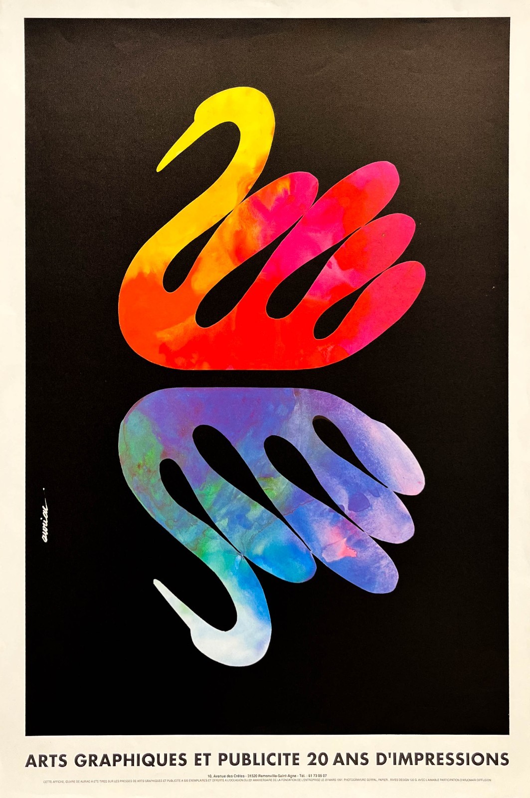 AFFICHES ORIGINALES - Spectacle & Événements - Arts Graphiques et Publicité, 20 Ans d’Impressions – Auriac