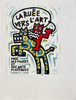 AFFICHES ORIGINALES - Spectacle & Événements - La Ruée vers l&rsquo;Art – Speedy Graphito – [1980]