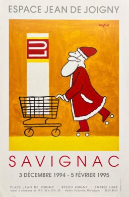 AFFICHES ORIGINALES - Spectacle & Événements - Savignac à l&rsquo;Espace Jean de Joigny – Savignac – 1994