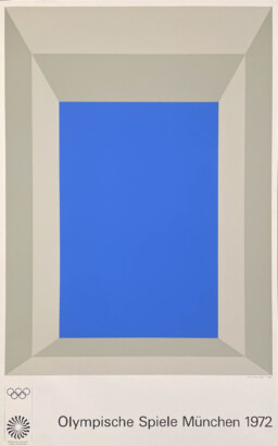 AFFICHES ORIGINALES - Sport - Jeux Olympiques de Munich 1972 – Josef Albers – 1972