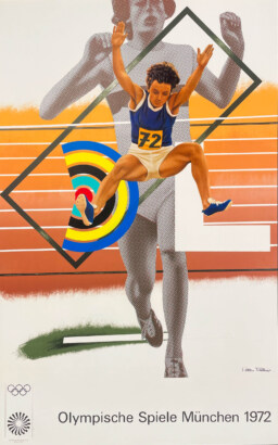 AFFICHES ORIGINALES - Sport - Jeux Olympiques de Munich 1972 – Peter Philips – 1972