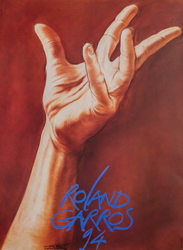 AFFICHES ORIGINALES - Sport - Roland Garros 1994 – E. Pignon-Ernest – 1994
