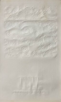 AFFICHES ORIGINALES - Tourisme - Air France, Italie – R. Pagès – 1971