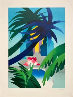 AFFICHES ORIGINALES - Tourisme - Jardin Marocain – Signée – Auriac – [1970]
