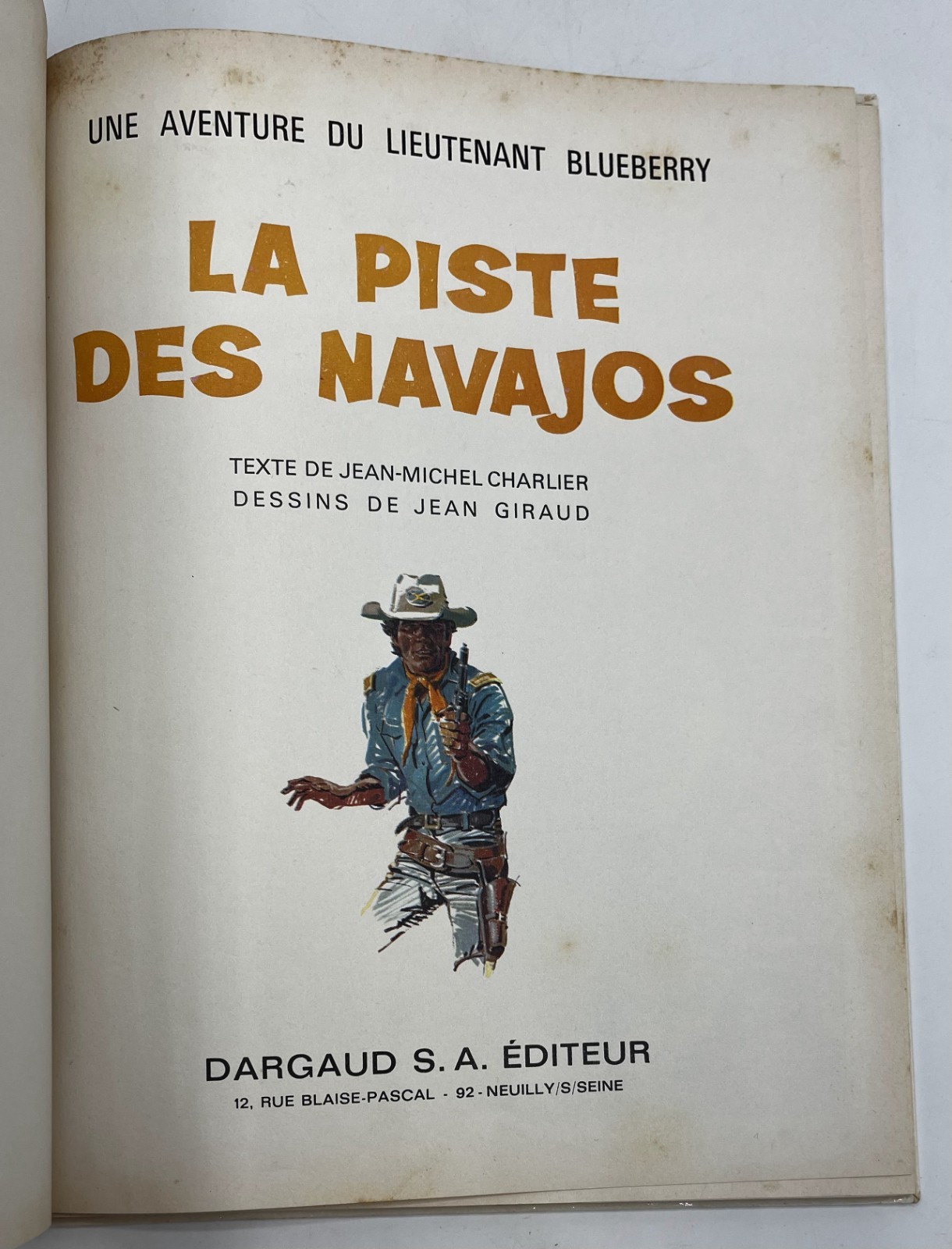 NEUVIÈME ART - Jean Giraud (Moebius) - Blueberry – EO – La piste des navajos - 4