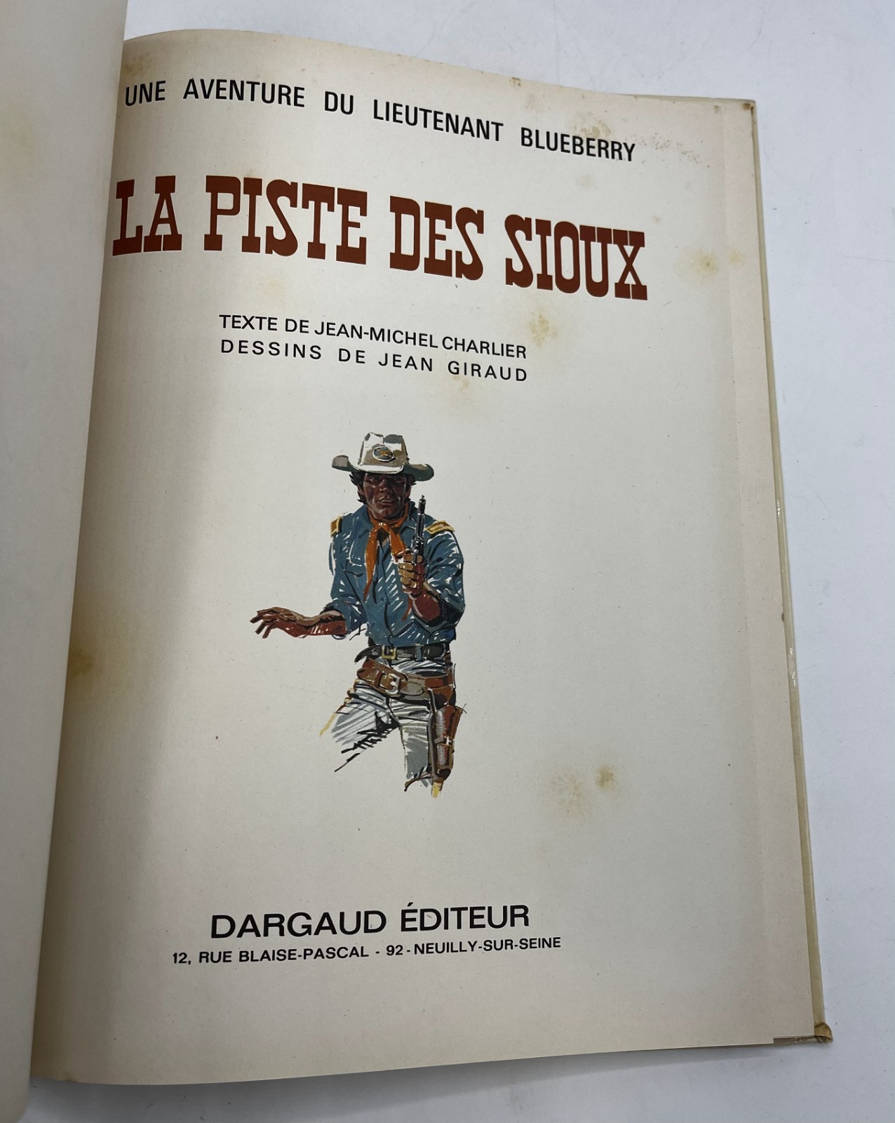 NEUVIÈME ART - Jean Giraud (Moebius) - Blueberry – EO – La piste des sioux - 4