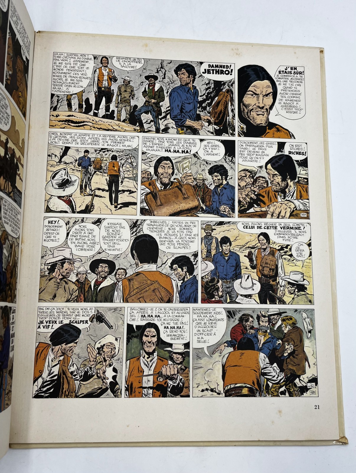 NEUVIÈME ART - Jean Giraud (Moebius) - Blueberry – EO – La piste des sioux - 5